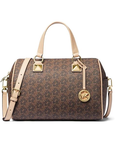 michael michael kors women's grayson medium duffle satchel|Michael Kors Grayson Medium Duffle Satchel .